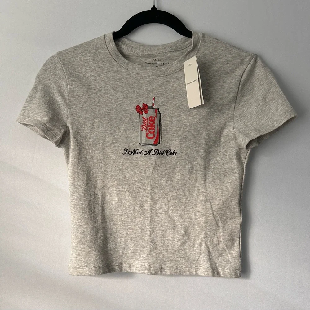 Abercrombie & Fitch Diet Coke Graphic Baby Tee - Picture 2 of 3